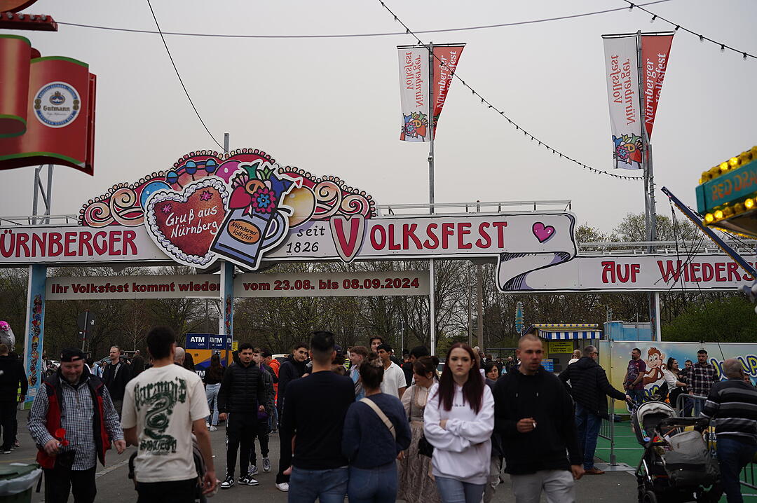 Das Nürnberger Frühlingsfest 2024 ist eröffnet.