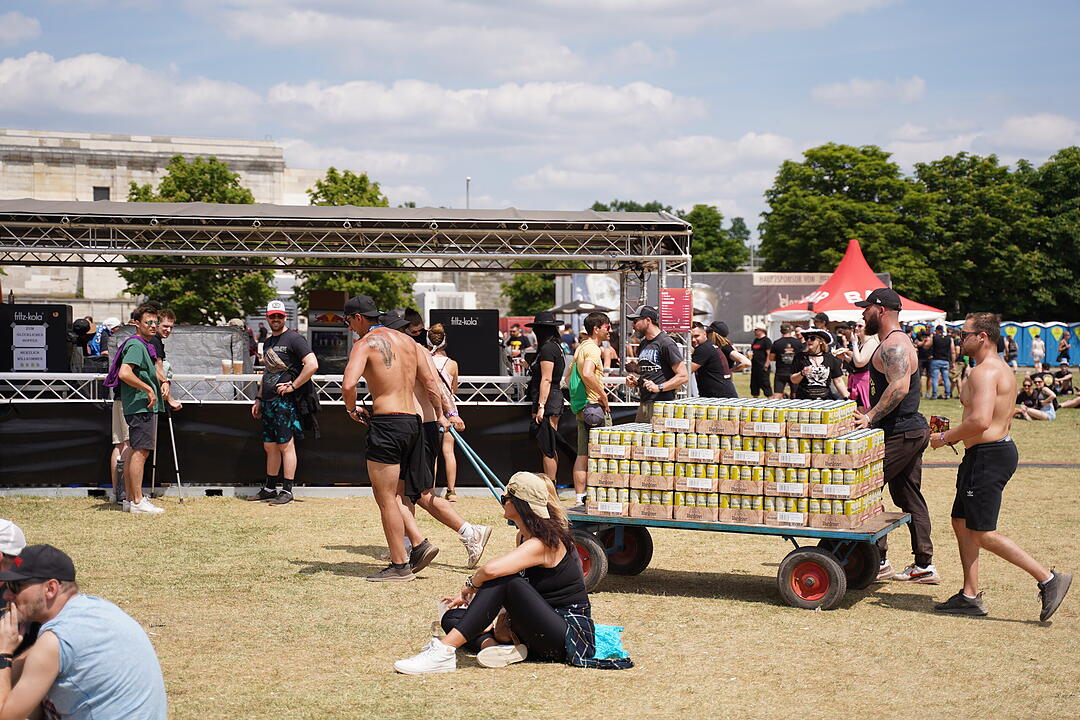 Rock im Park 2023: Impressionen vom Samstag - Camping 1