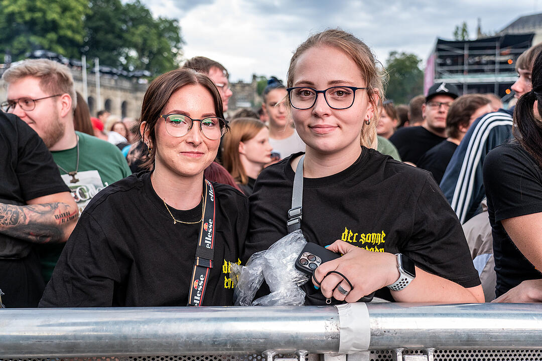 Hammer Konzert! An die 10.000 Kontra K Fans kamen nach Coburg.