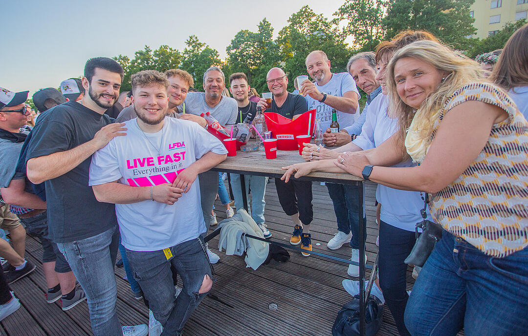 Auf drei Decks ging ordentlich die Post ab!
