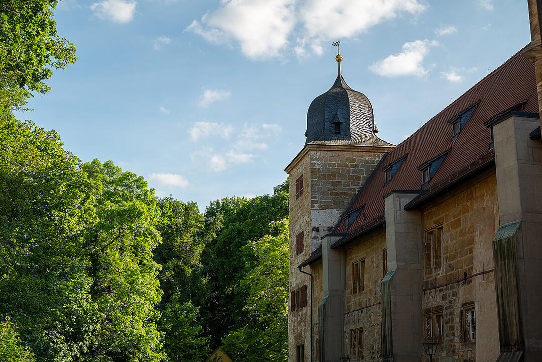 Beeindruckende Schlossanlage