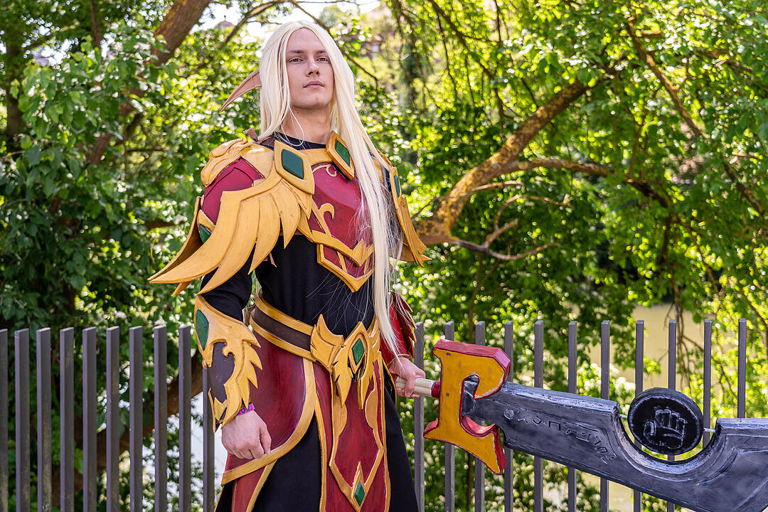 Ganz viele Cosplayer aus Nah und Fern feiern ihr Hobby!