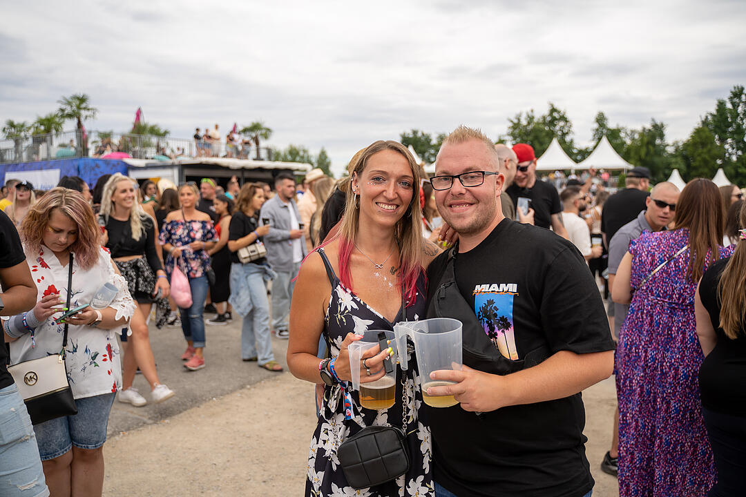 Beste Stimmung herrschte beim größten HipHop Open Air in Nordbayern!