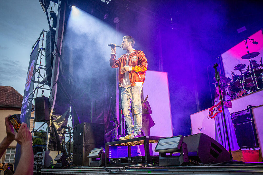 Klasse Konzert vor traumhafter Kulisse!