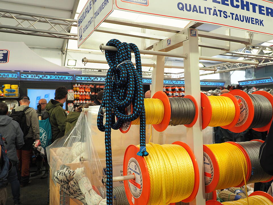 Auf der Messe wird sehr viel geboten!