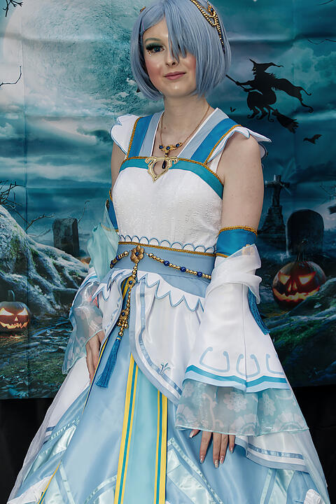 Portraits von Cosplayer*innen