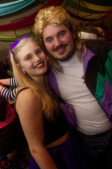 90er Party Fasching im Vereinsheim