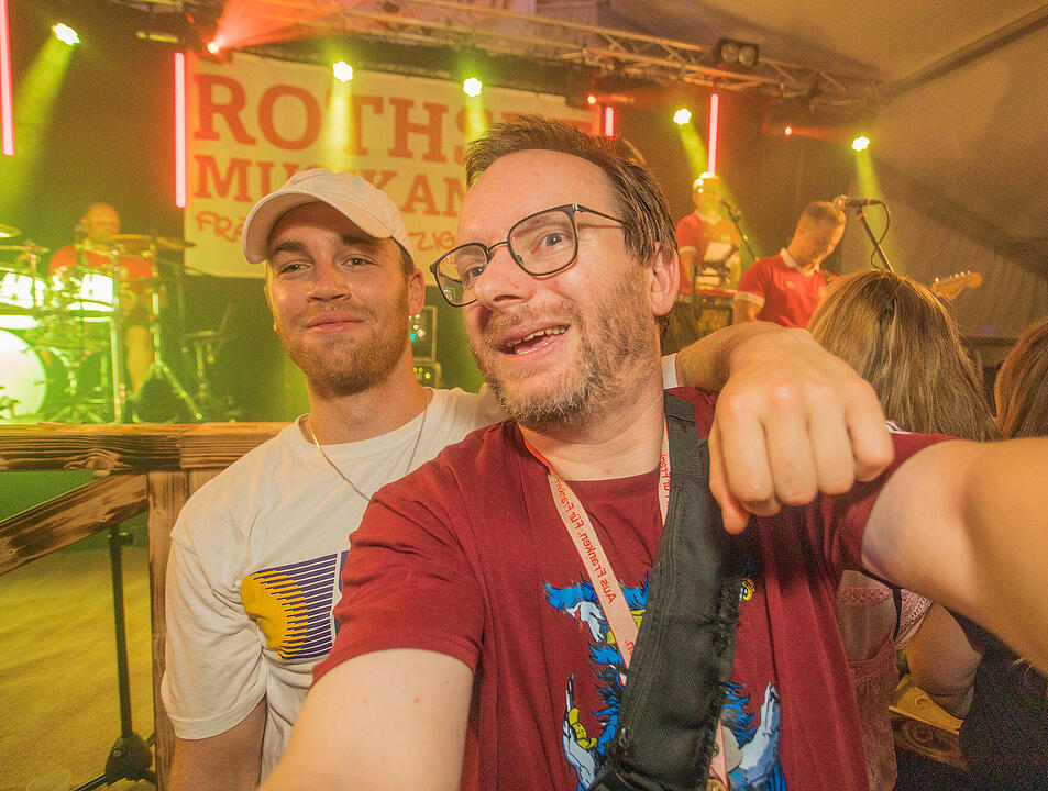 Die Rothsee Musikanten sorgten für klasse Stimmung!