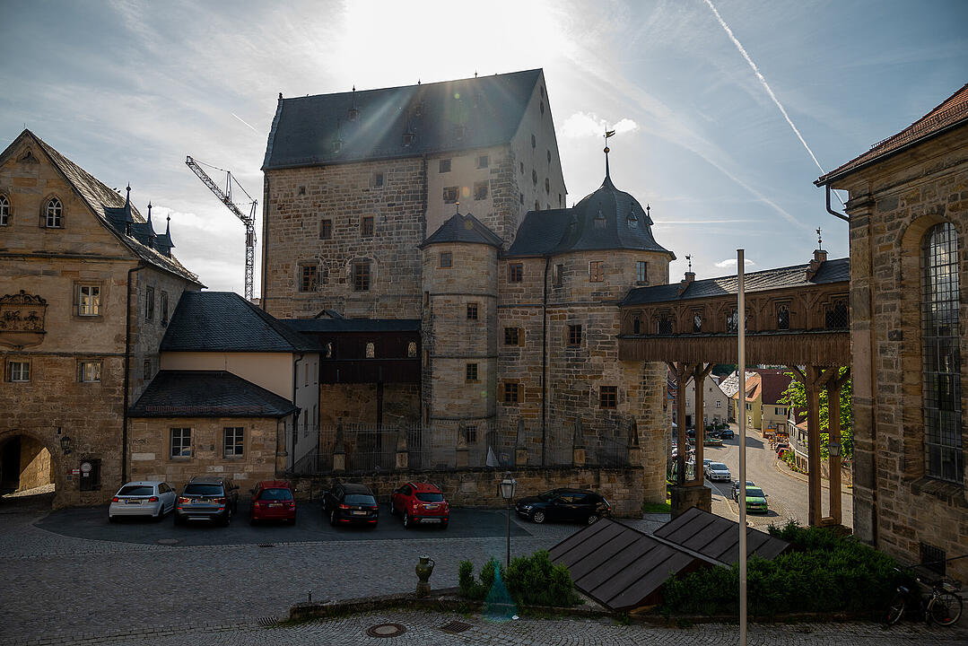 Beeindruckende Schlossanlage