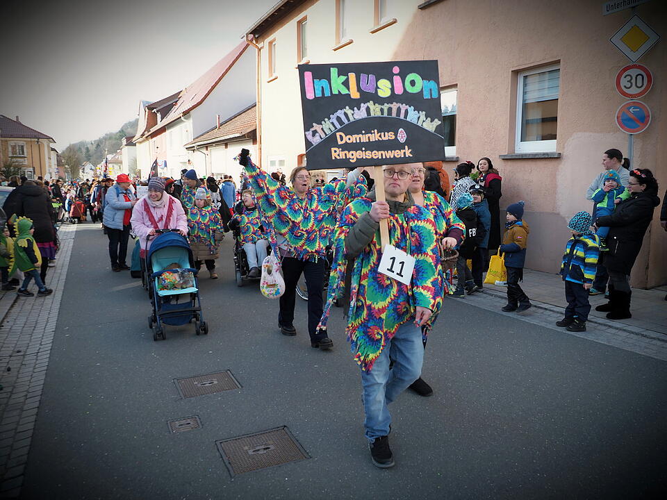 Faschingszug der 1. Großen Bad Brückenauer Karnevalsgesellschaft