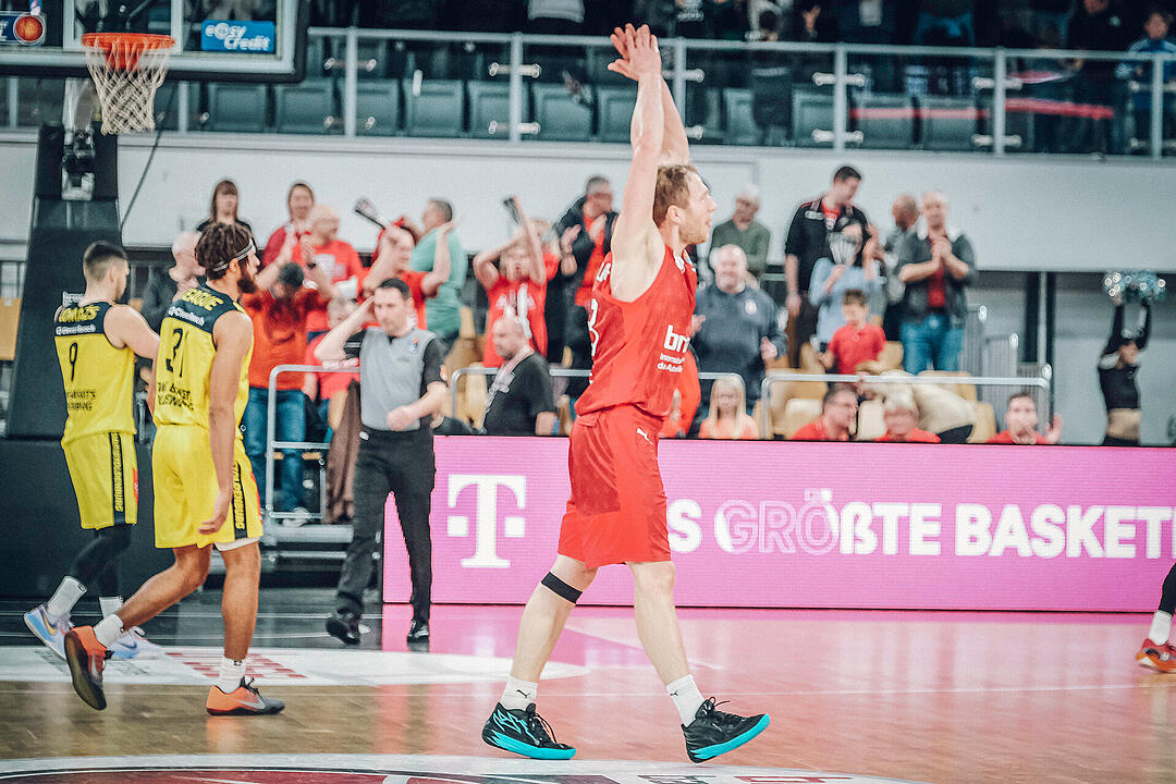 Dritter Sieg in Folge in der BBL.