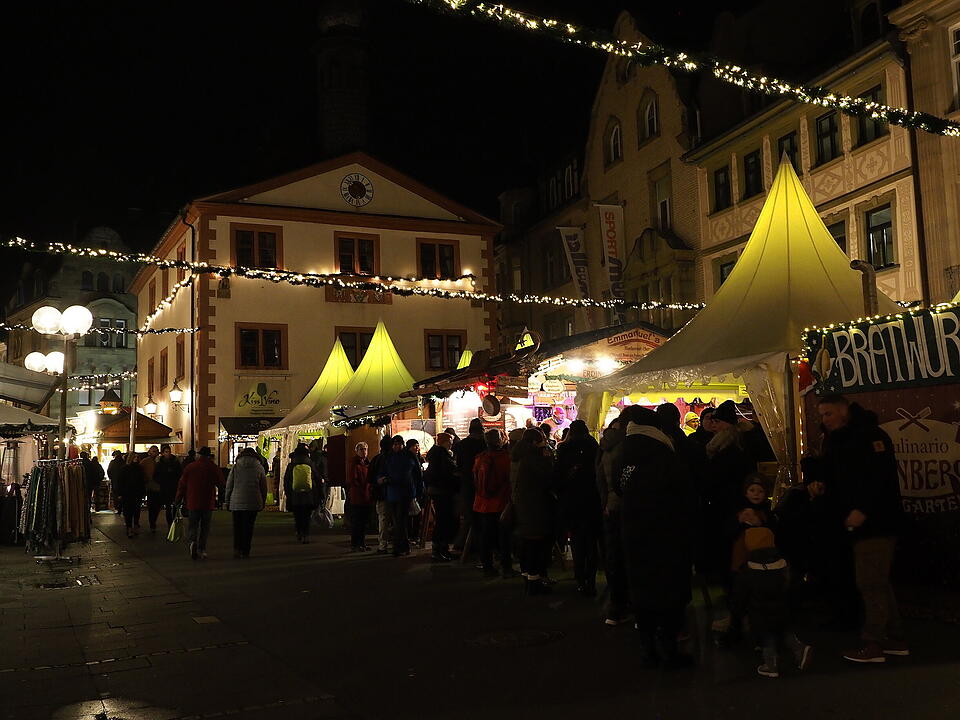 Weihnachtliche Stimmung in der Innenstadt