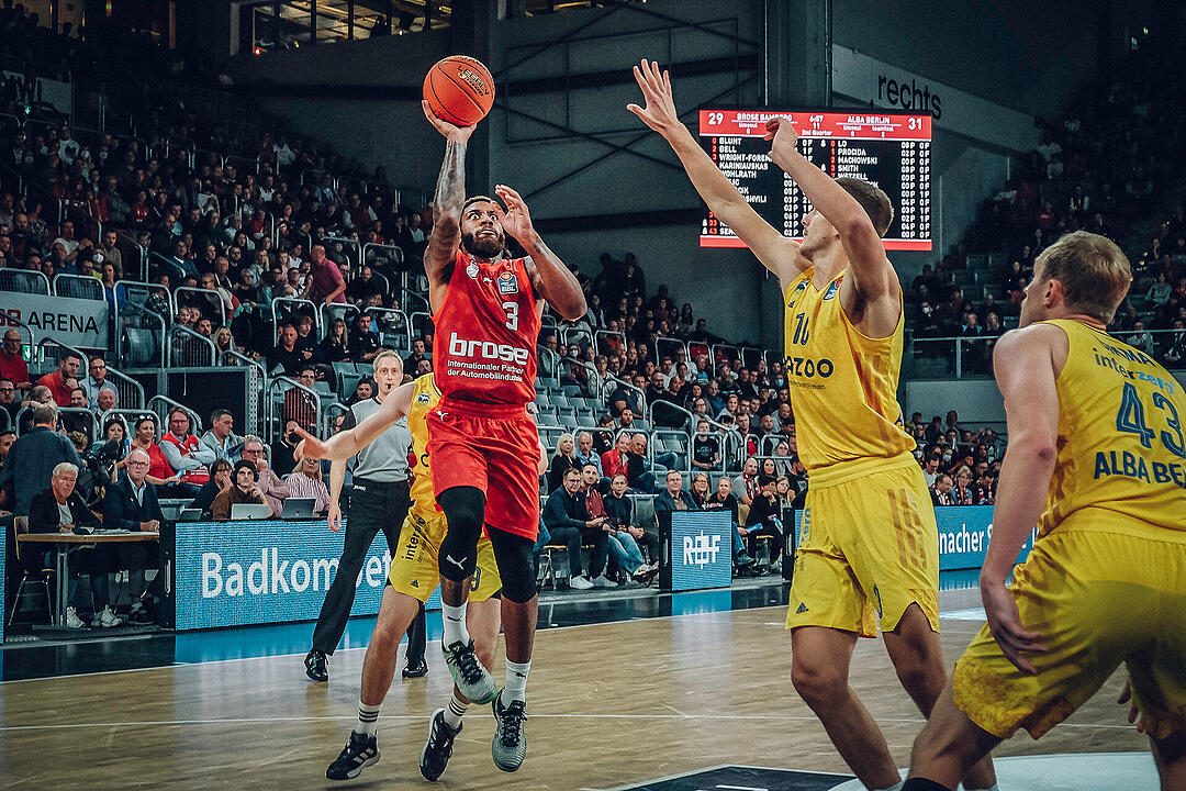 Impressionen vom BBL-Spiel