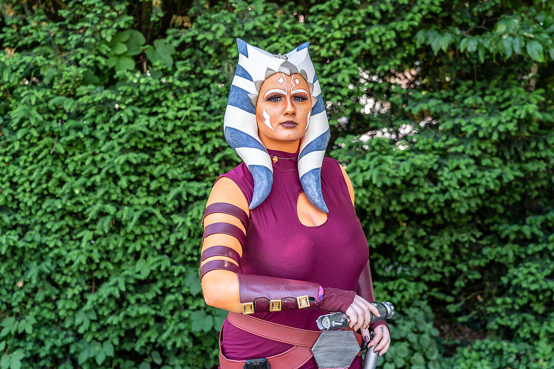 Ganz viele Cosplayer aus Nah und Fern feiern ihr Hobby!