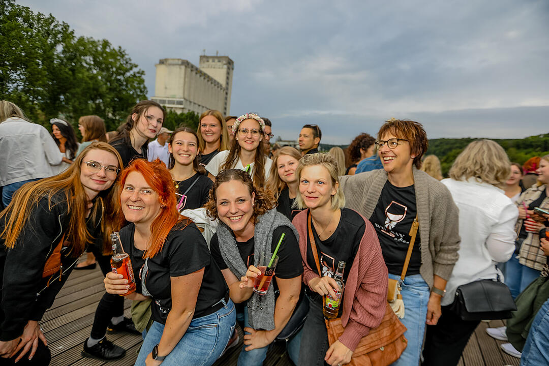 Auf drei Decks wurde richtig gefeiert!