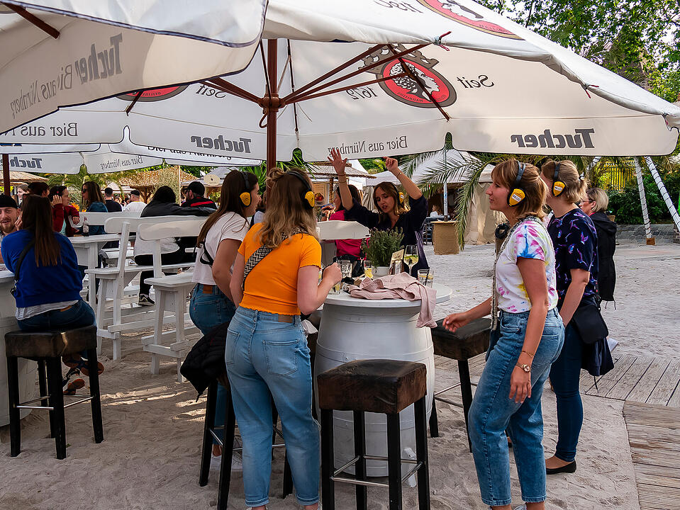 Frankens größte Strandparty