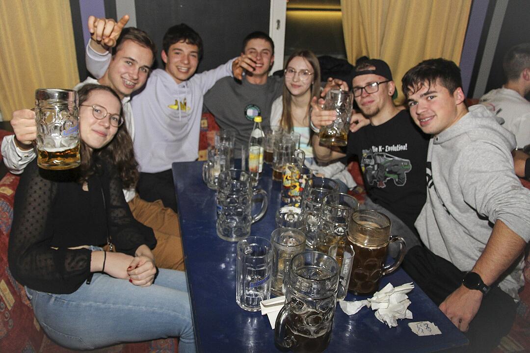 Klasse Party-Stimmung  am ersten Weihnachtsfeiertag