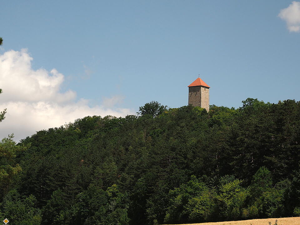Die Lichtenburg ist eine Ruine auf dem Schloßberg.