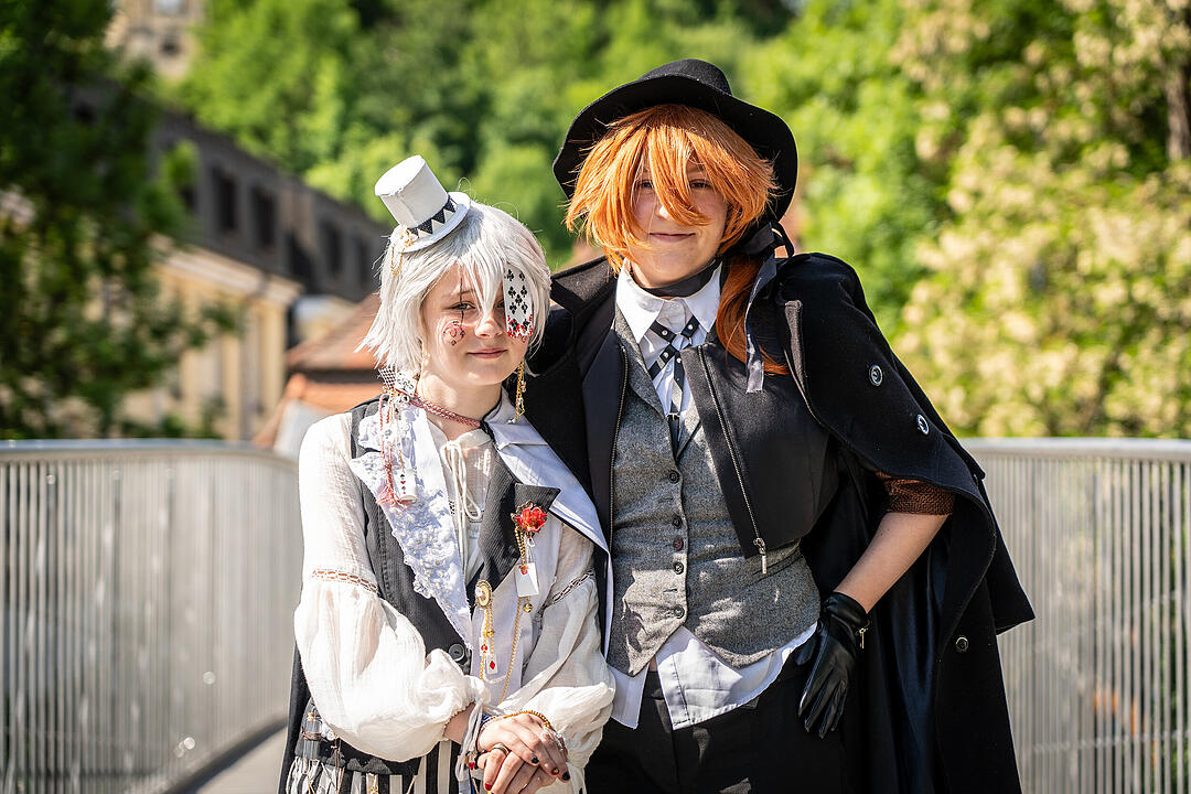 Wunderschöne Cosplays konnten bewundert werden!