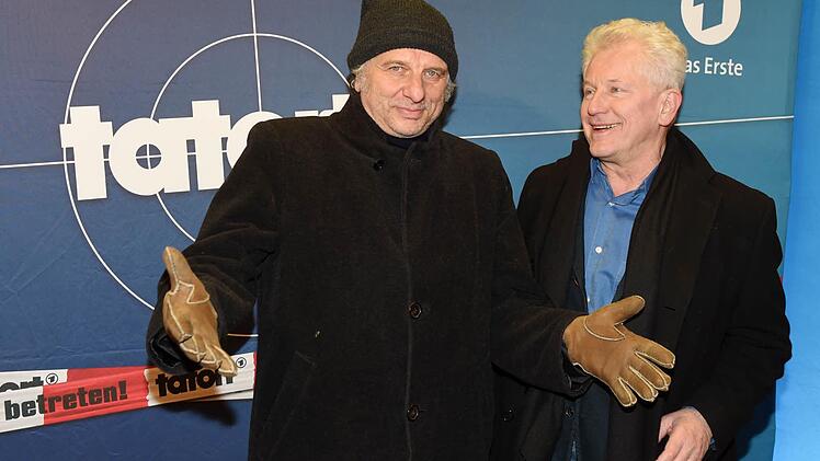Die Schauspieler Udo Wachtveitl (alias Kommissar Leitmayr, links) und Miroslav Nemec (alias Kommissar Batic) sind die Ermittler beim Münchner Tatort.  Foto: Tobias Hase, dpa