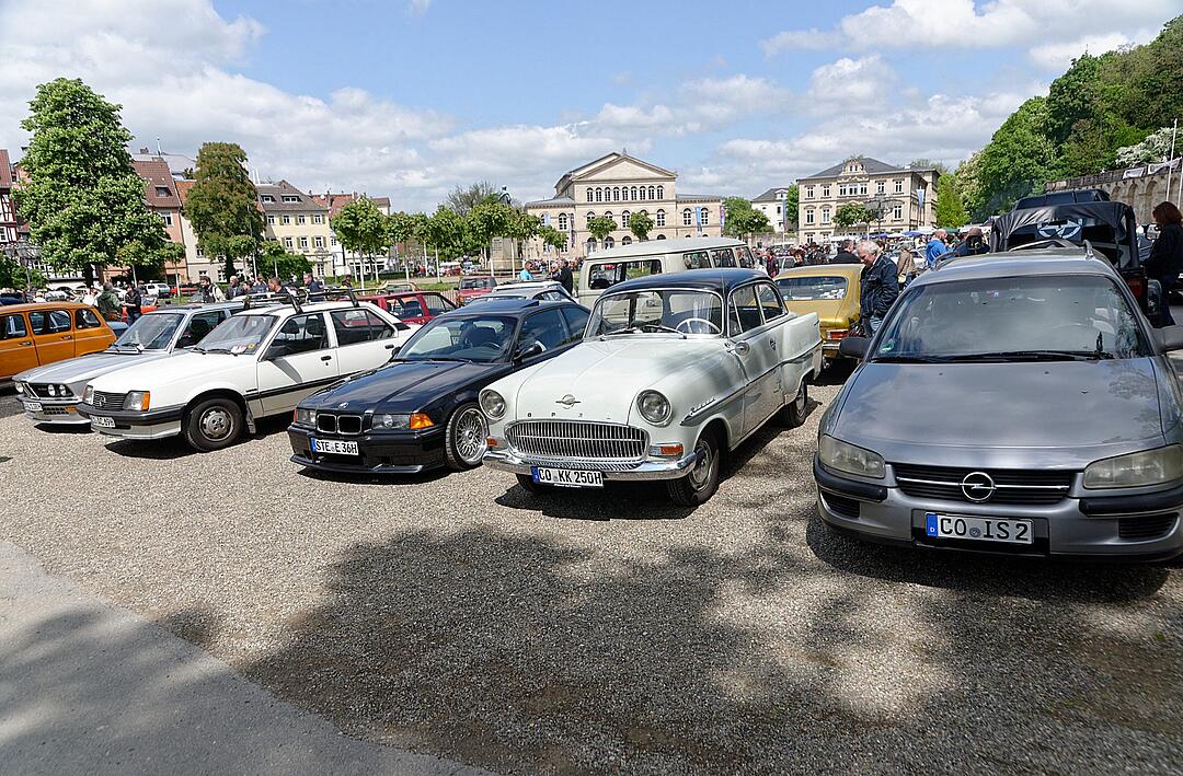 Hunderte von Oldtimern konnten bestaunt werden.