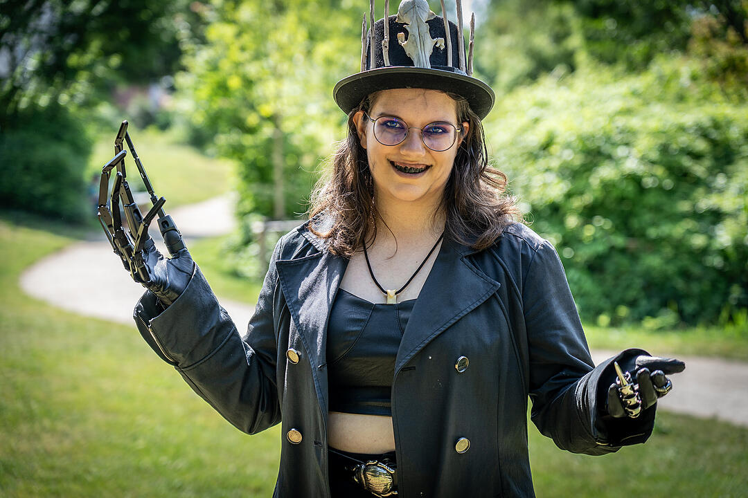 Wunderschöne Cosplays konnten bewundert werden!