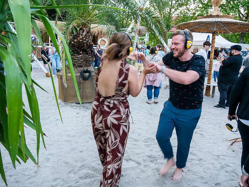 Frankens größte Strandparty