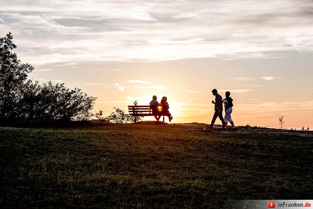 Sonnenuntergang auf dem Staffelberg