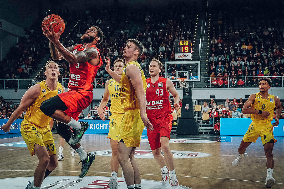 Impressionen vom BBL-Spiel