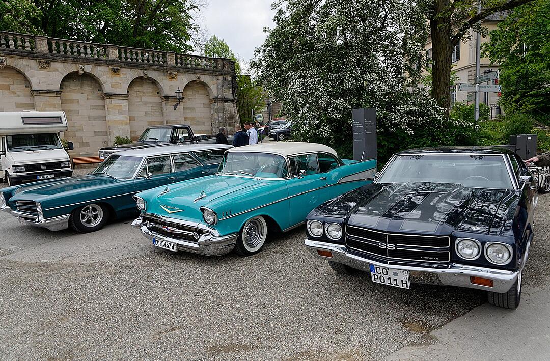 Hunderte von Oldtimern konnten bestaunt werden.