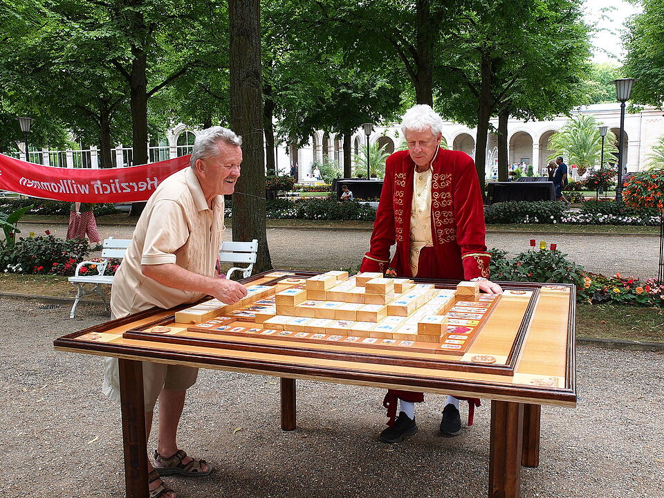 Historienspektakel im Kurpark