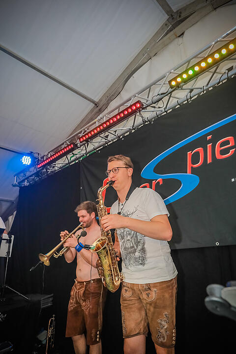 Es herrschte beste Stimmung beim Bierfest!