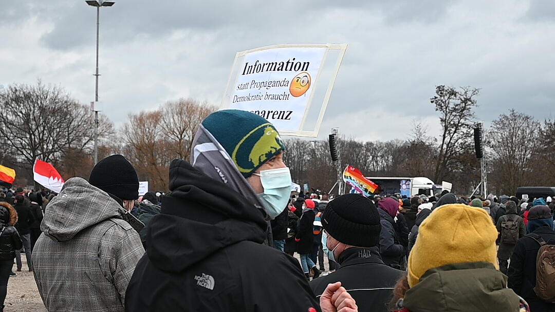 "Mega-Demo in Nürnberg"