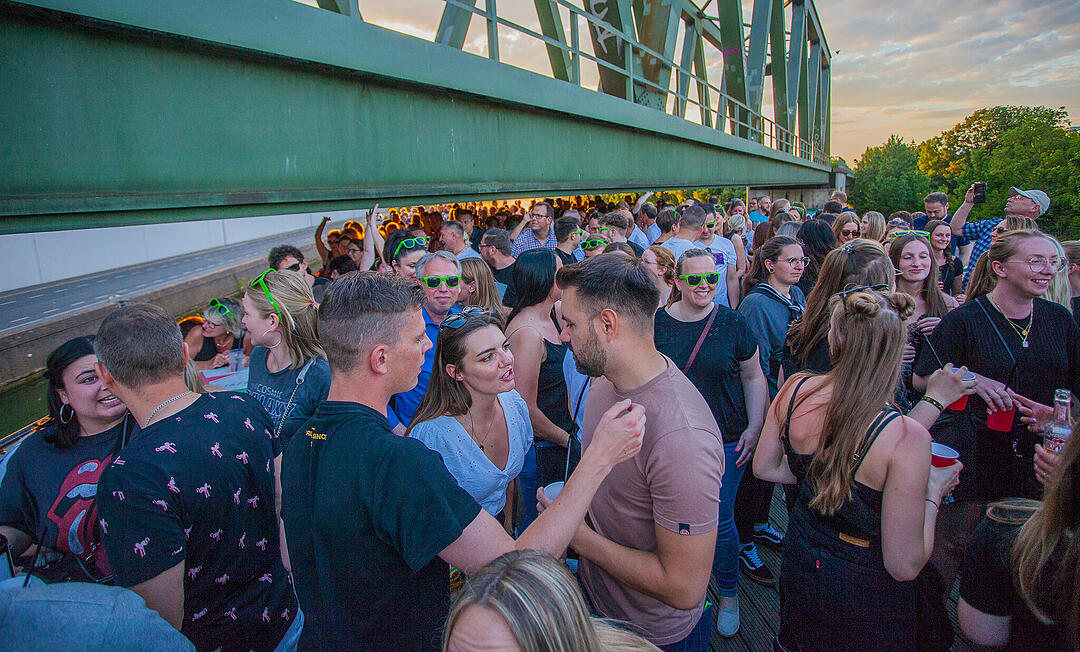 Bayern 3 Partyschiff in Fürth
