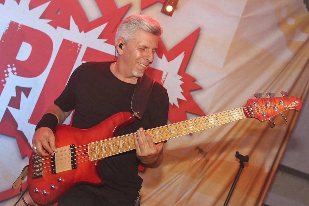 Am Montag spielte die Band "Radspitz".