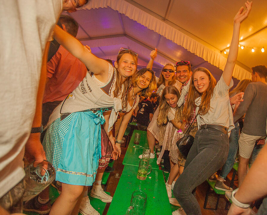 Ausgelassene Stimmung mit rocKing und Tasty 7.