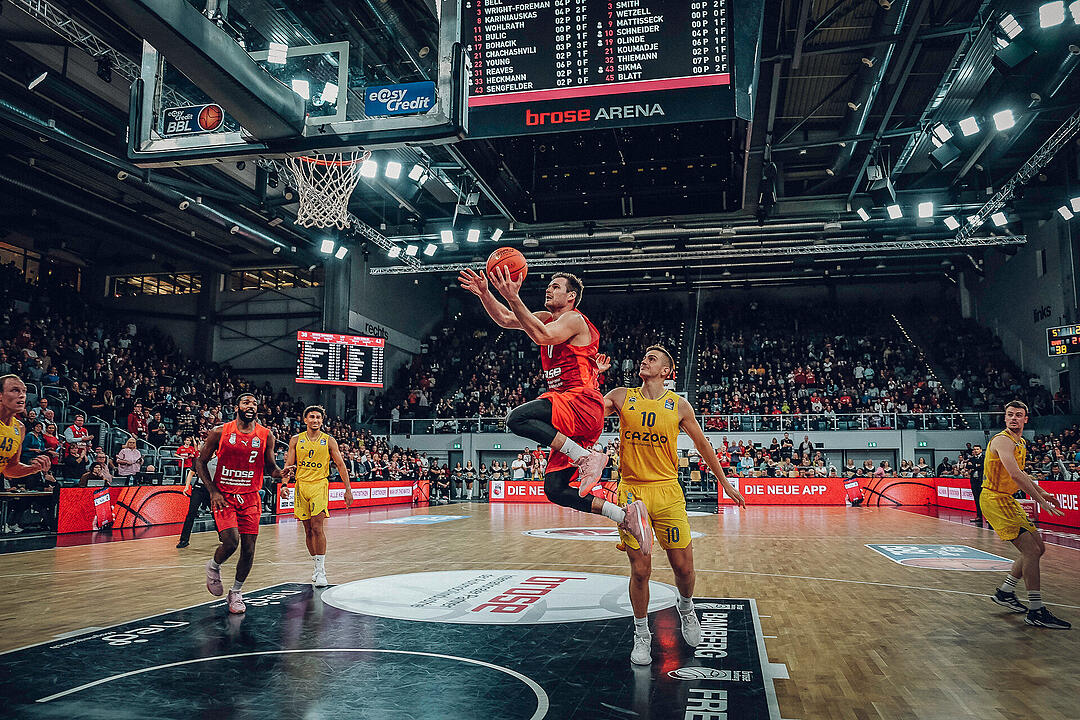 Impressionen vom BBL-Spiel