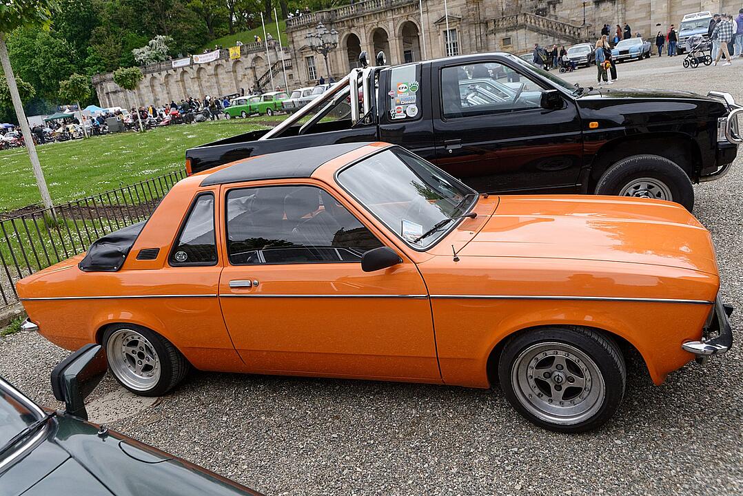 Hunderte von Oldtimern konnten bestaunt werden.