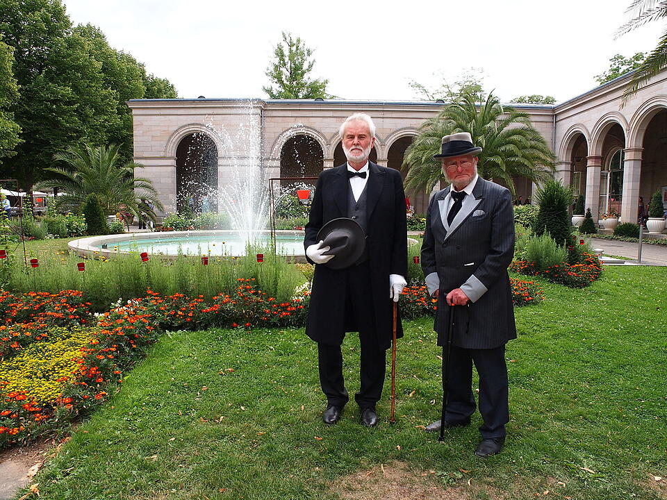 Historienspektakel im Kurpark