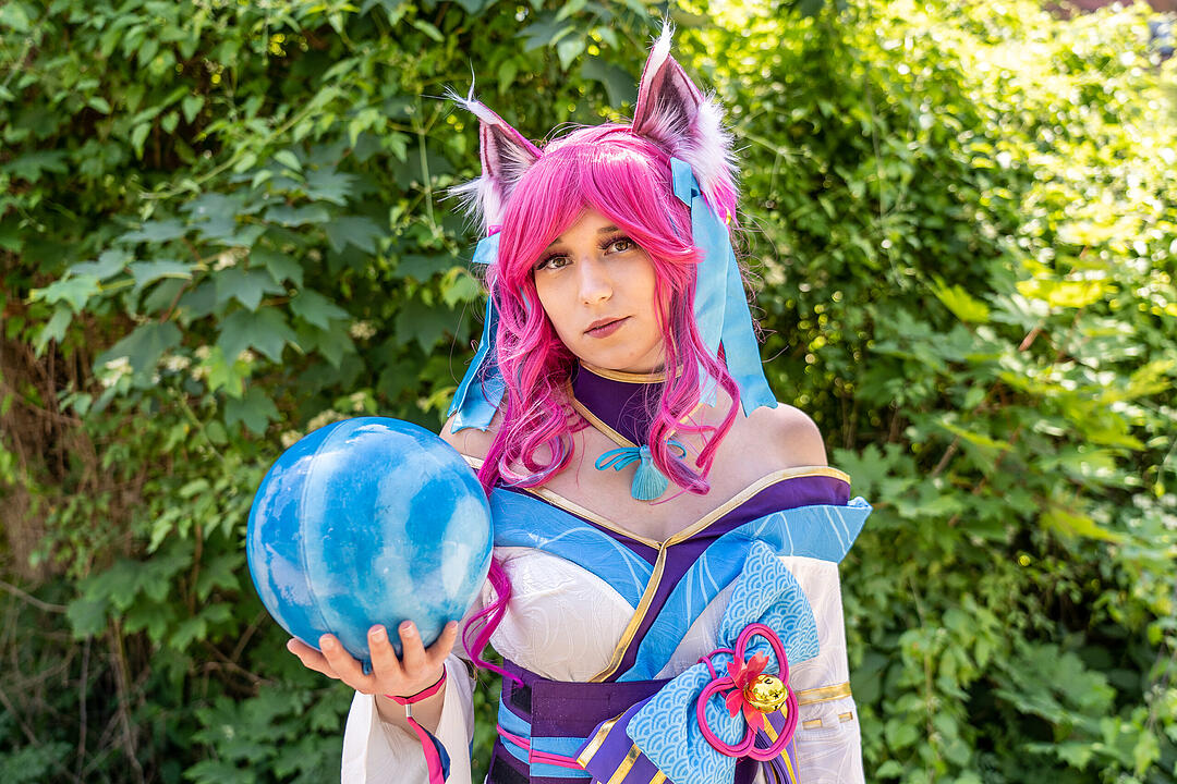 Ganz viele Cosplayer aus nah und fern feiern ihr Hobby!