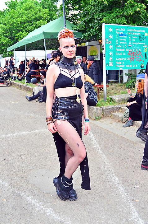 Wave-Gotik-Treffen 2022 - die Besucher