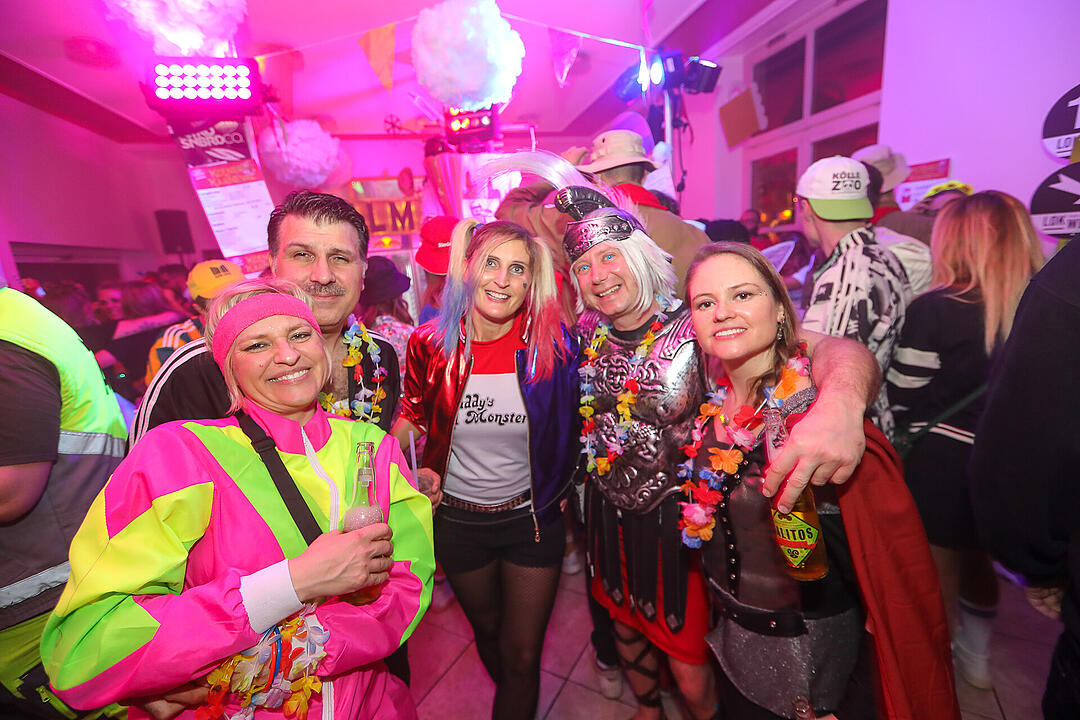 Beste Partystimmung in der Stadthalle