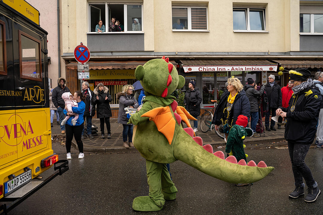 Der traditionelle Umzug zog ca. 70.000 Faschingsfreunde an.