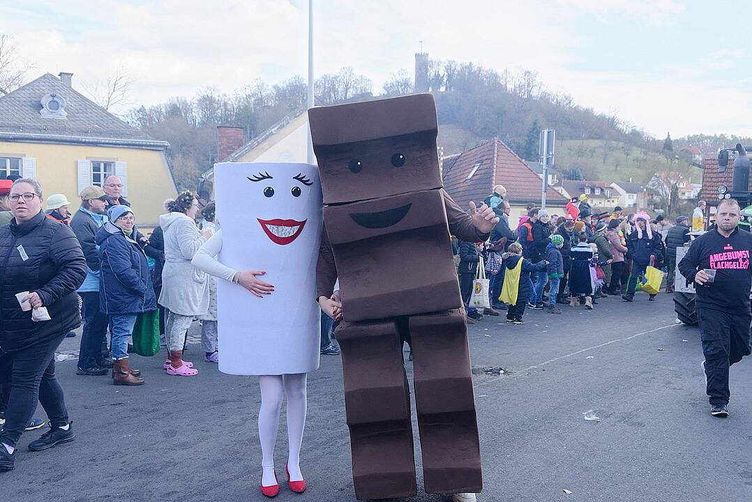 Der Jubiläumsumzug am Faschingsdienstag