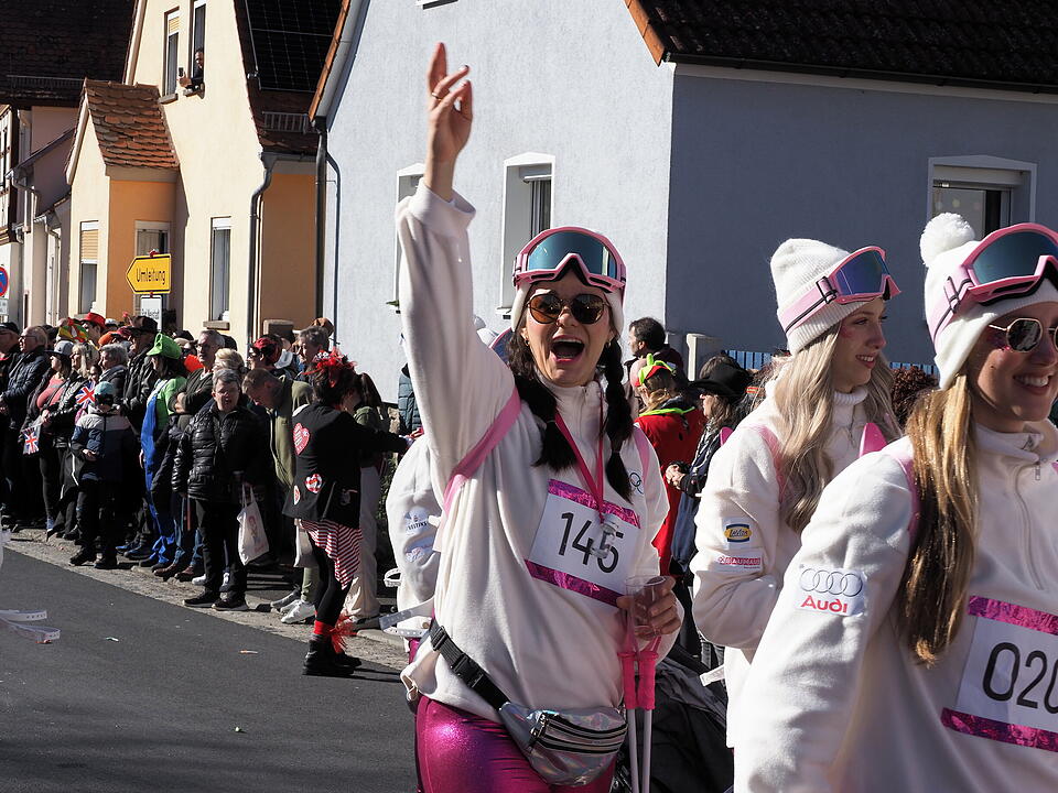Buntes Faschingstreiben in Unterfranken!
