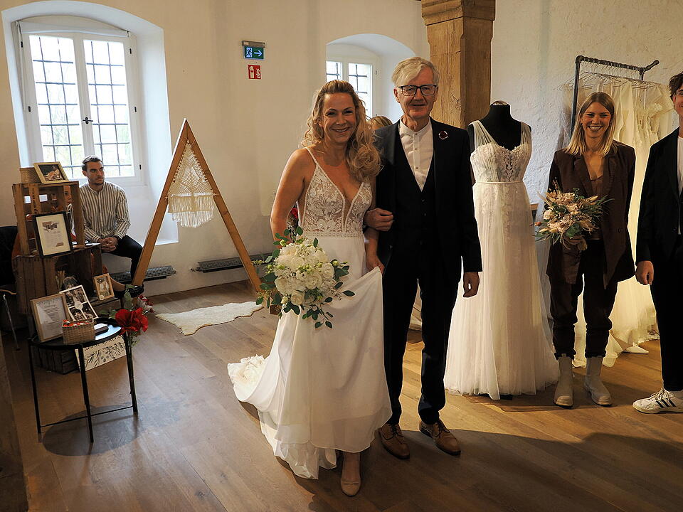 Beim Wedding Festival gab es alles rund um das Thema Hochzeit.