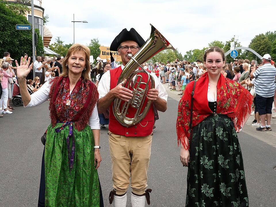 Das Historienspektakel zog wieder Tausende von Besuchern an.