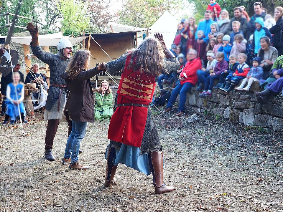 Stimmungsvolles Mittelalterfest