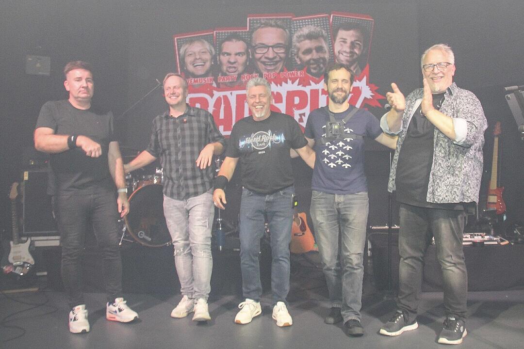 Die Band Radspitz sorgte für super Stimmung