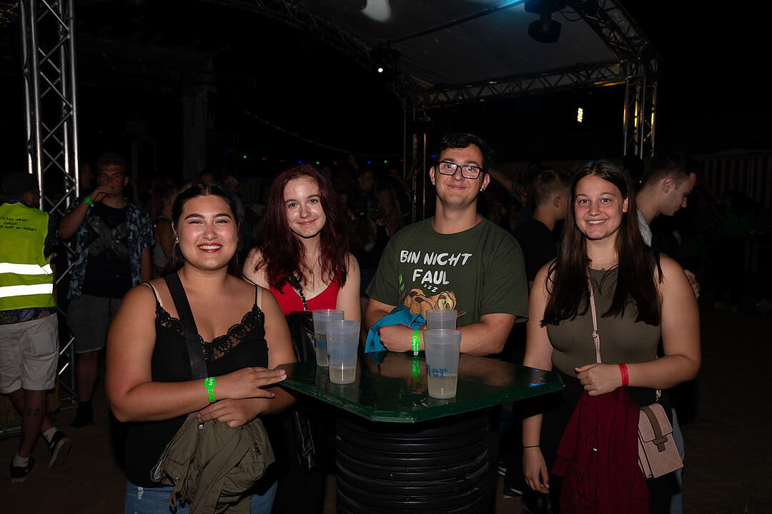 Impressionen von der Partynacht